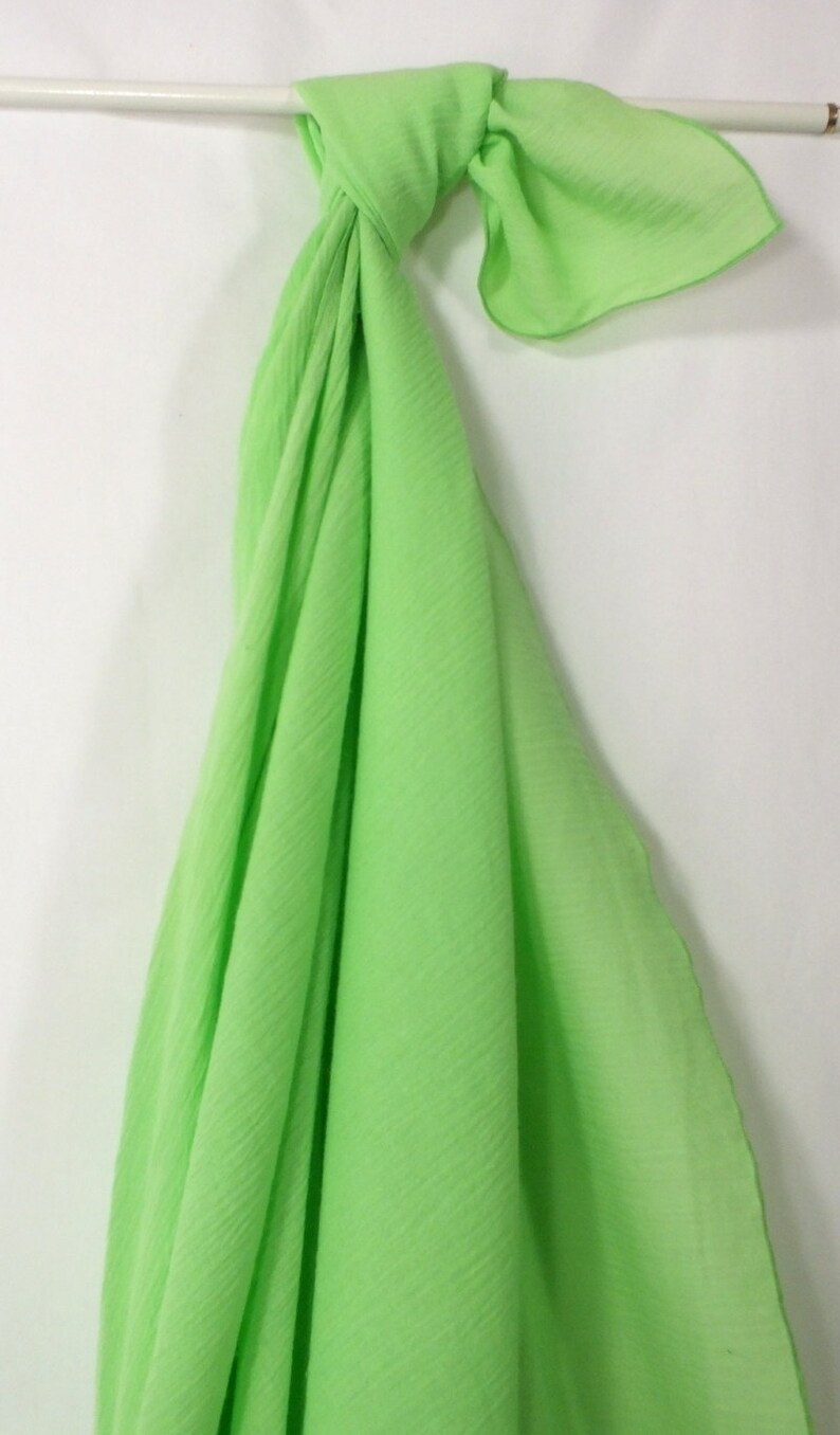 Green Apple Muslin Swaddling Blanket XL 46 X 46 Square Etsy