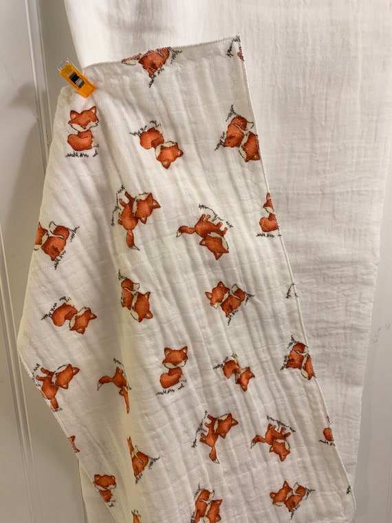 Fox swaddle blanket hotsell