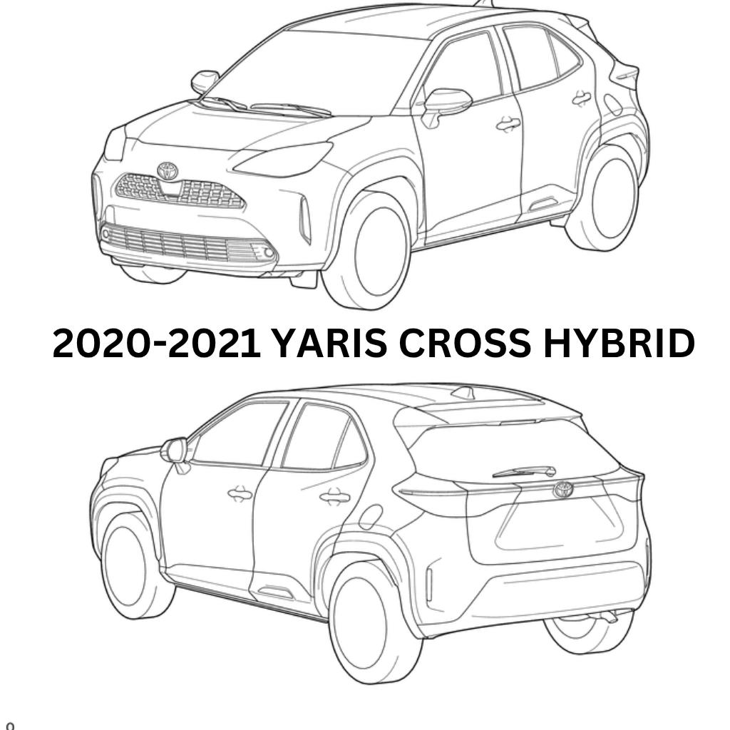 TOYOTA Yaris Cross/yaris Cross Hybrid 2021 - 2020 Service & Repair