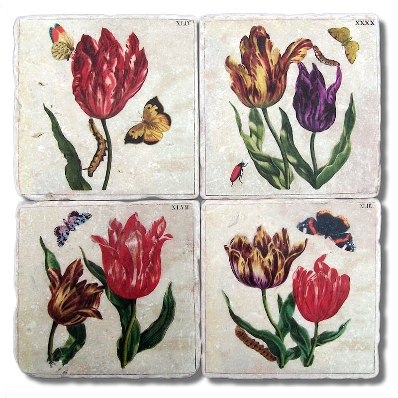 Tulip Coaster - Etsy