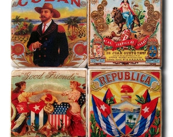 cuban cigar labels etsy
