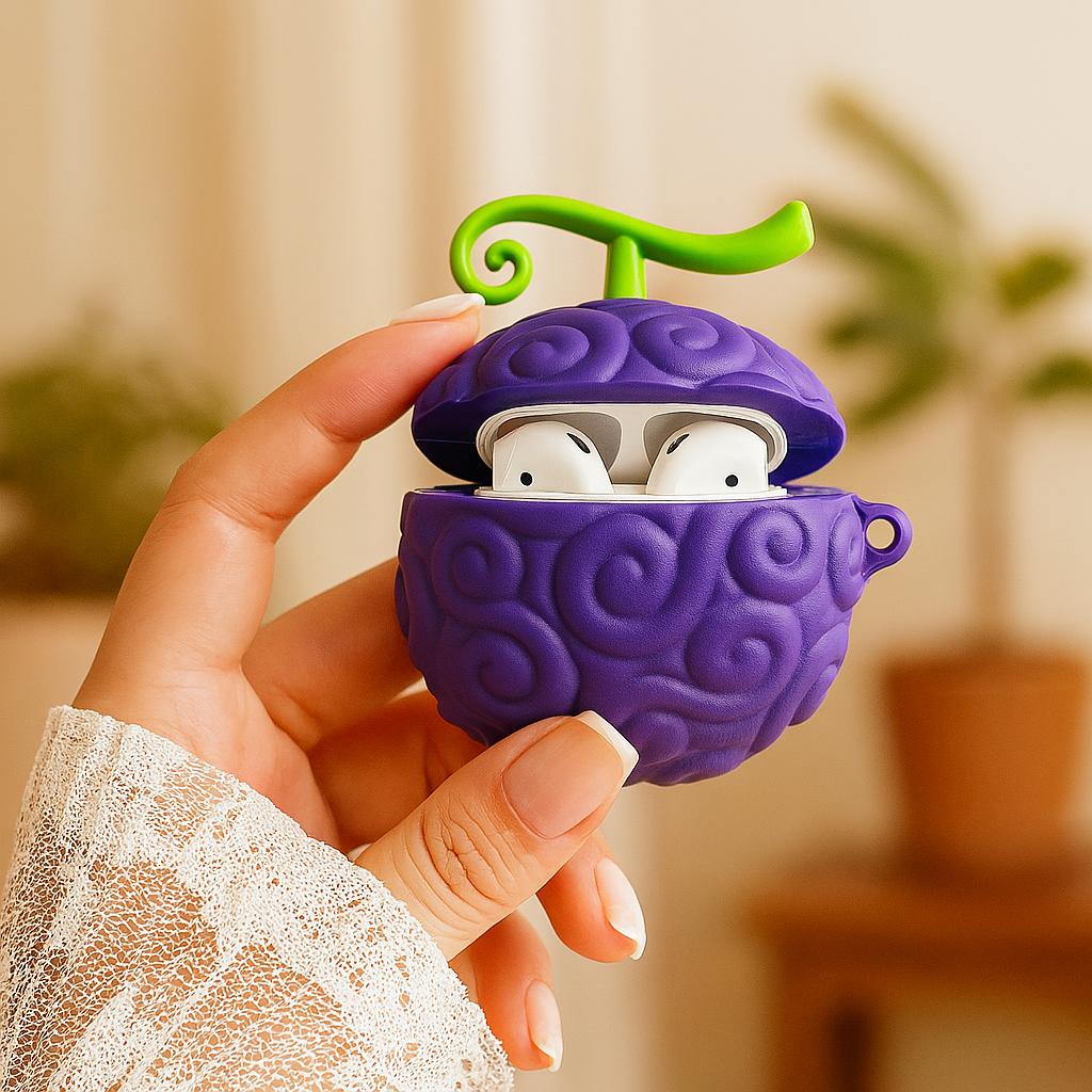 イヤホン Airpods Pro Gomu Gomu One piece Amazon | ワンピース 悪魔の実 AirPodsケース 対応 ゴムゴムの実