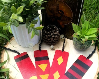 Anime - Studio Ghibli- Spirited Away - Bath Token Inspired Wooden Bookmarks
