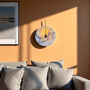 Marble Wall Sconce, Gold Wall Sconce, Modern Lighting, Minimalist Wall Light, Gold Lighting, Marble Lamp, Handmade Wall Sconce, Wall Light