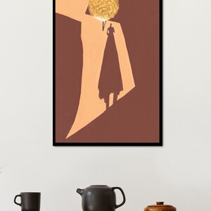 Soft Shadows Digital Art Print