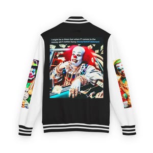 Unisex Heavyweight Letterman Jacket, Retro Style Jacket, Casual Streetwear, Gift for Friends, Costume Jacket, Fun and Quirky Apparel