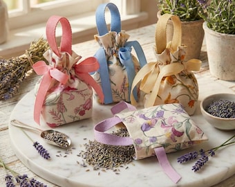 Handcrafted Lavender Bags – Beautifully Scented & Timelessly Elegant - home decor - housewarming gift