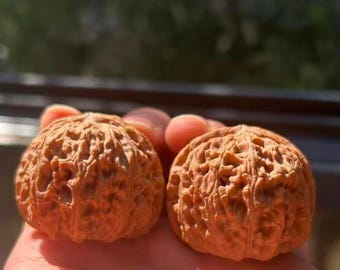 Noix de Wenwan naturelles, pierre de méditation anti-stress