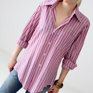 Late 1960s Men's Striped Button Down Jandy Place Barton - Etsy