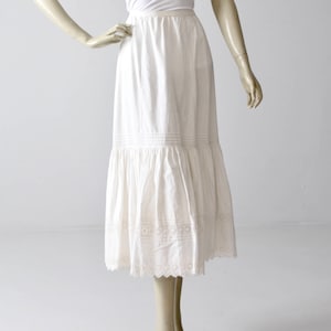 jupe jupon victorienne ancienne