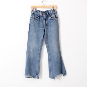 Levis 684 jeans, 1970s Levis bell bottoms flares 30 x 28