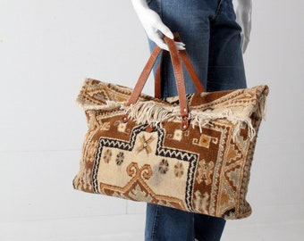 vintage carpet bag