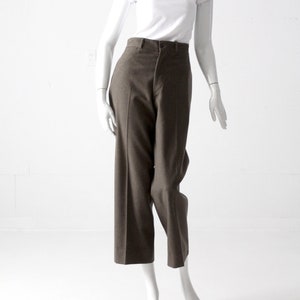 vintage US army pants,  wool field trousers