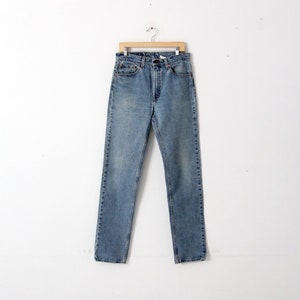 vintage Levi&#39;s 505 denim jeans, 33 x 35