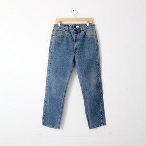 vintage Levi&#39;s 505 denim jeans, 34 x 30