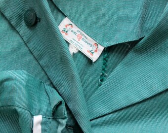 1950年代のガールスカウトの制服、キャンプシャツとスカート - Etsy 日本
