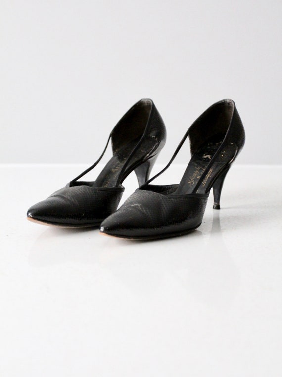black 50s shoes
