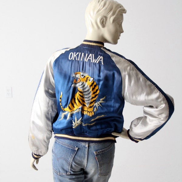 Japanische Souvenirjacke, Vintage Suka-Japanese Tour Jacket