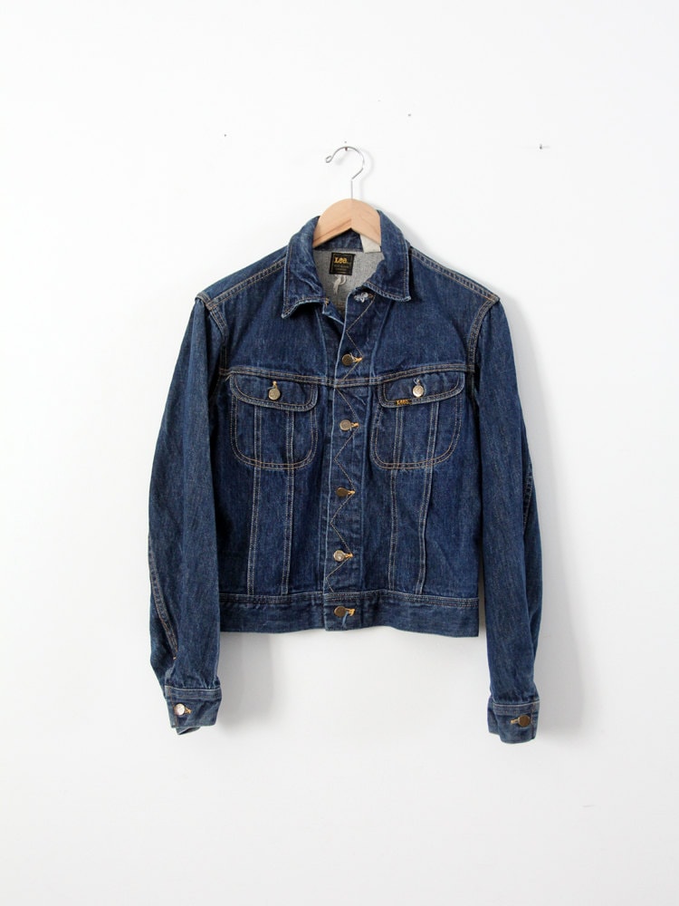 1970s Lee Denim Jean Jacket - Etsy 1970s Lee Denim Jean Jacket - Etsy
