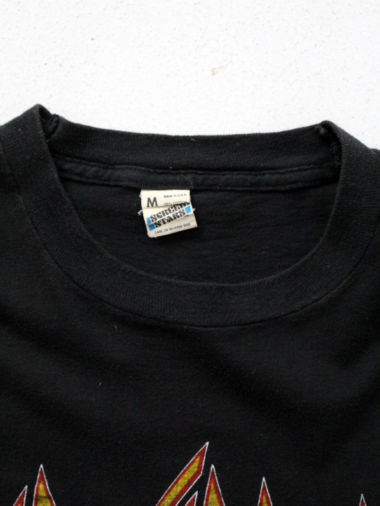 Def Leppard グラフィックTシャツ Mサイズ ブラックメイドインUSA