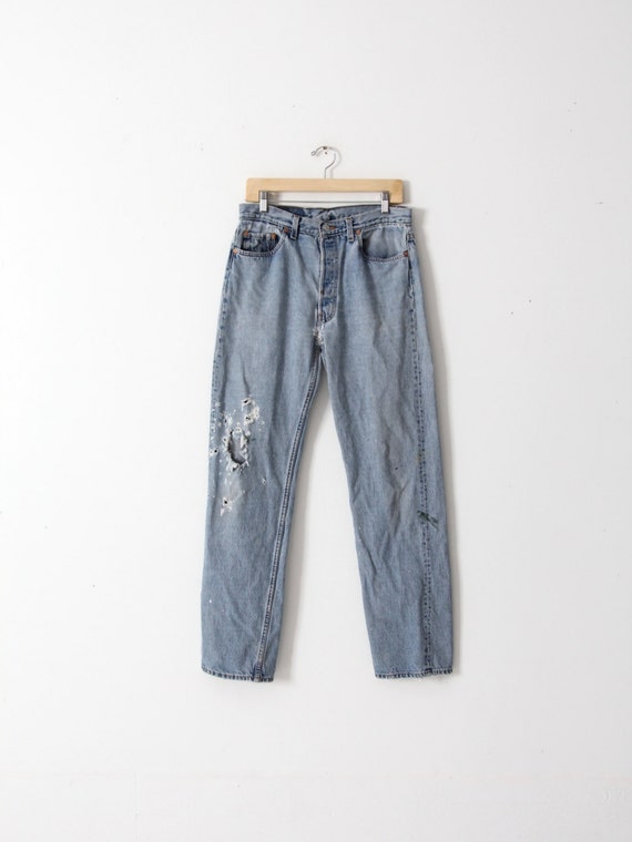 Vintage 501 Levi's Denim Jeans Waist 33 | Etsy