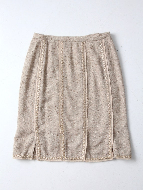 vintage Oscar de la Renta pencil skirt - image 5