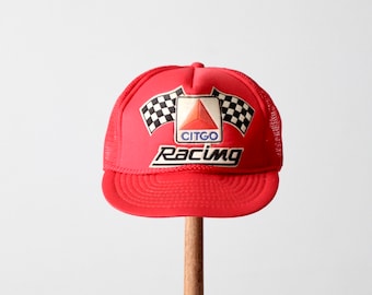vintage Citgo trucker hat, mesh back hat
