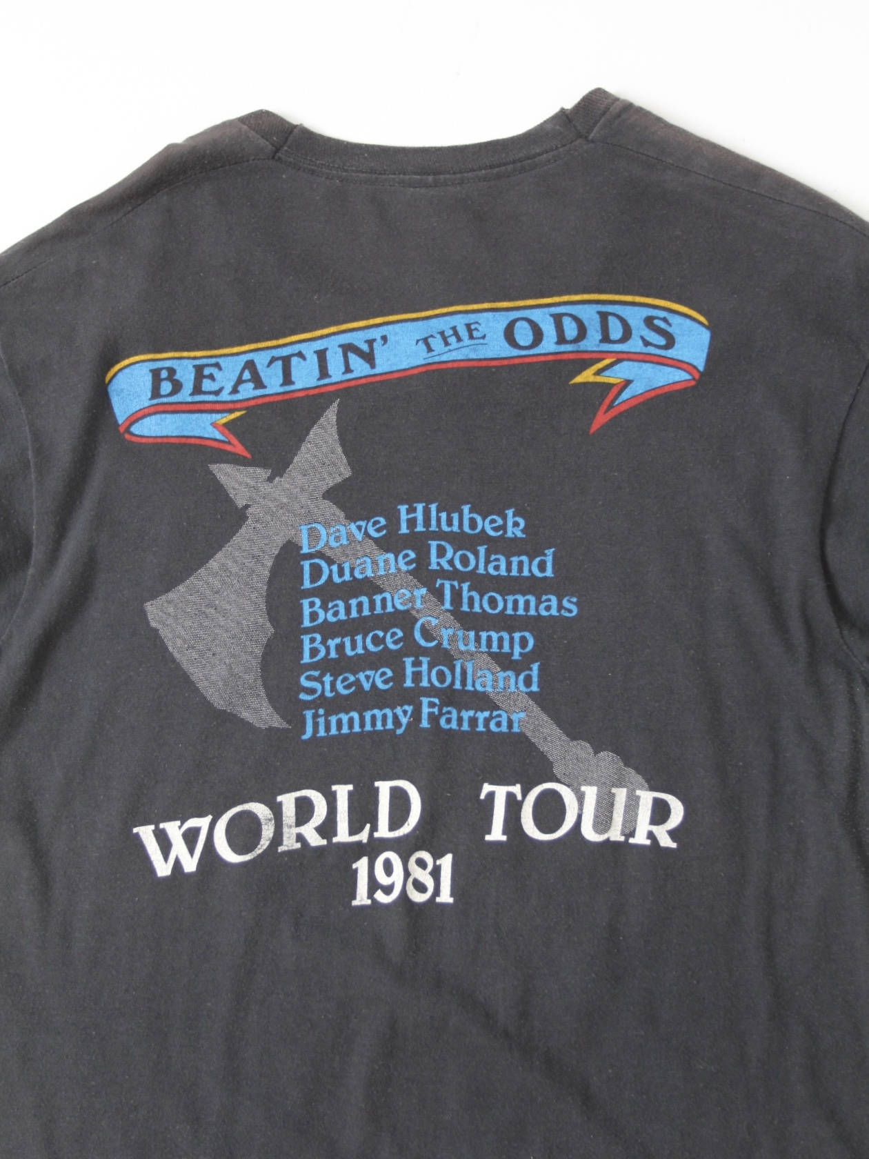 Molly Hatchet Band T-shirt, 1981 Beatin the Odds World Tour Tee - Etsy