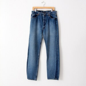 vintage Levi's 501 denim jeans, 34 x 35 image 6