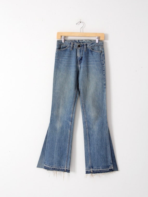 80s Levi's 646 Bell Bottom Jeans, 27″ W – Cee Blues
