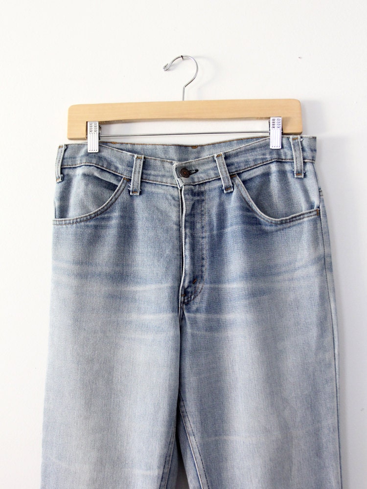 Vintage 70s Levi's Flare Leg Jeans, 646 Levis Denim, 32 X 30