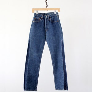 vintage Levi&#39;s 501 denim jeans, 26 x 30