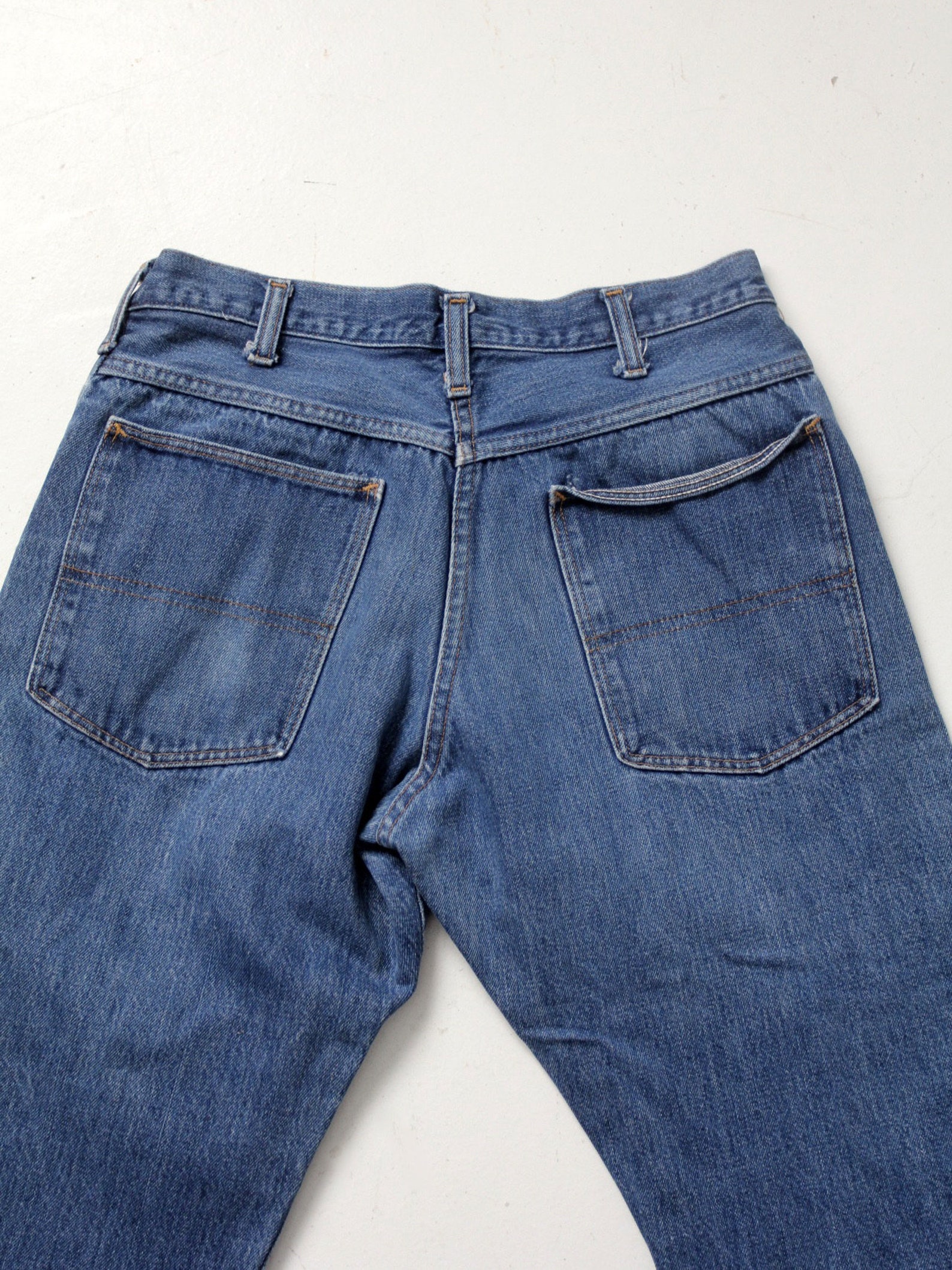 Vintage Jcpenney Denim Jeans 31 X 28 - Etsy