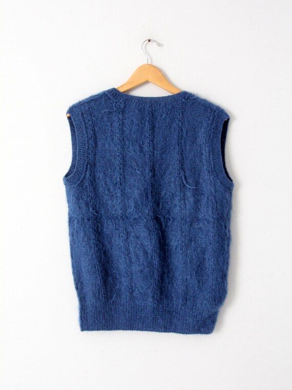 vintage mohair sweater vest - image 4