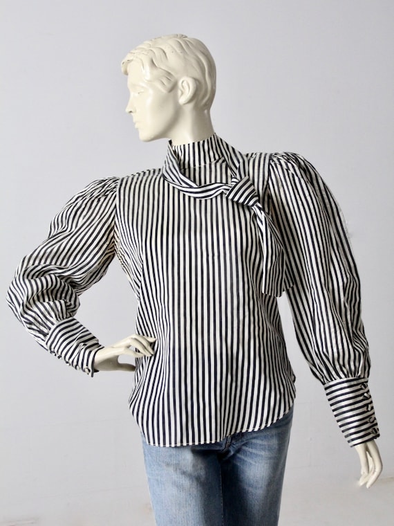vintage 60s Adolfo blouse