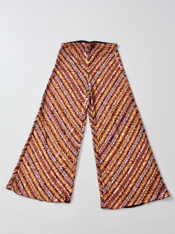 【関税込み】missoni Sequin pants Missoni sequin-embellished Flared Knit Trousers | Purple