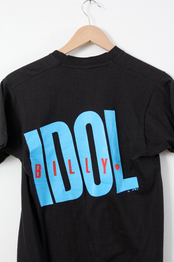 Billy Idol t-shirt, 1983 Rebel Yell tee, vintage … - image 5