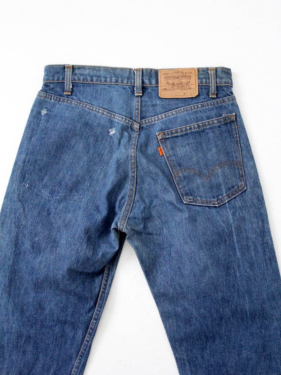 Levi's 505 Jeans 70s Orange Tab Levis 31 X 30 - Etsy New Zealand