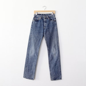 Calça jeans Levi&#39;s 501 vintage anos 80, 29 x 33