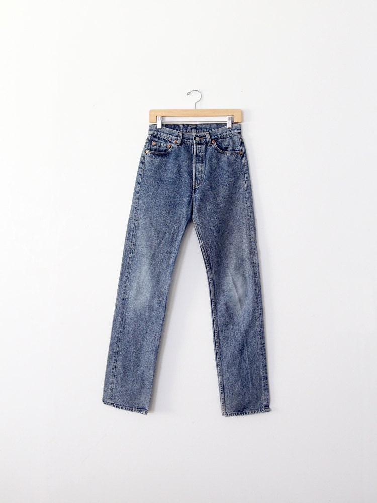 Levi's 501 Jeans Vintage 1980s Denim Levis Waist 29 - Etsy