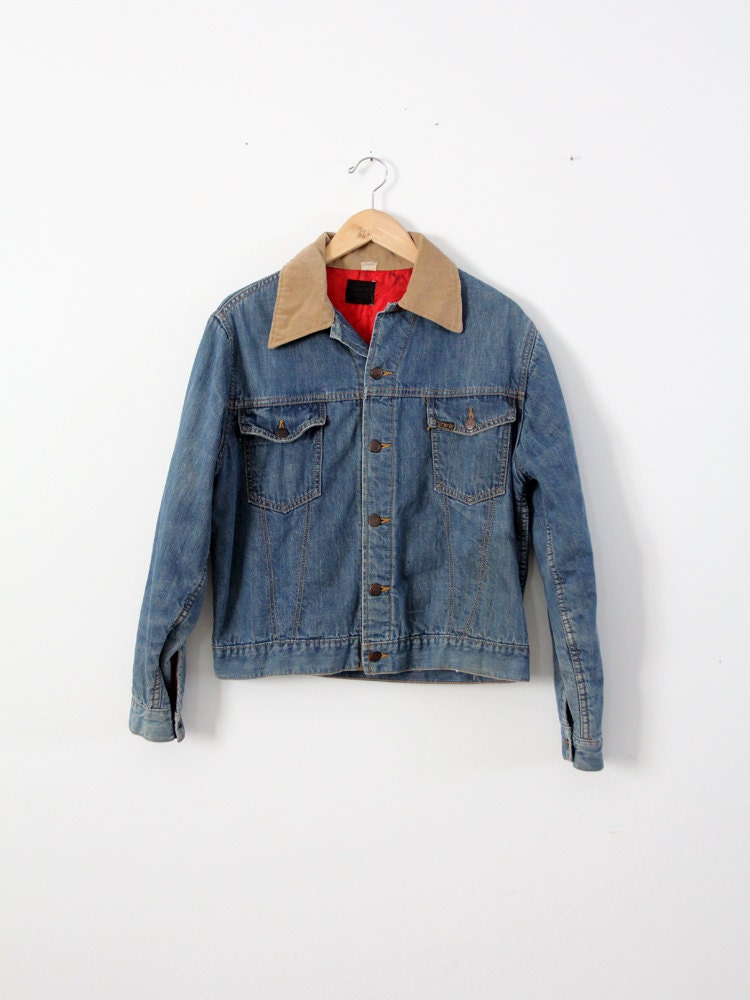 1960s Sears Roebucks Denim Jacket, Insulated Denim Jacket - Etsy 1960s Sears Roebucks Denim Jacket, Insulated Denim Jacket - Etsy