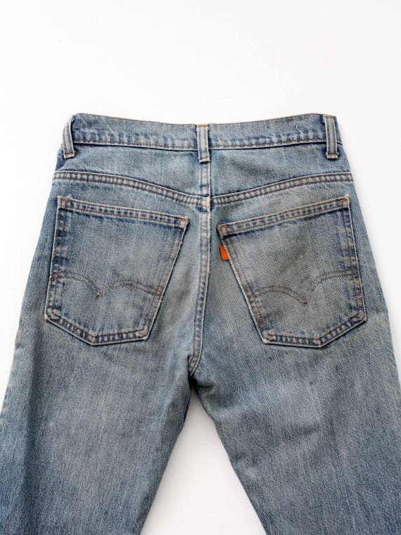 1970s Levis 646 jeans, vintage Levis flare leg, 2… - image 8