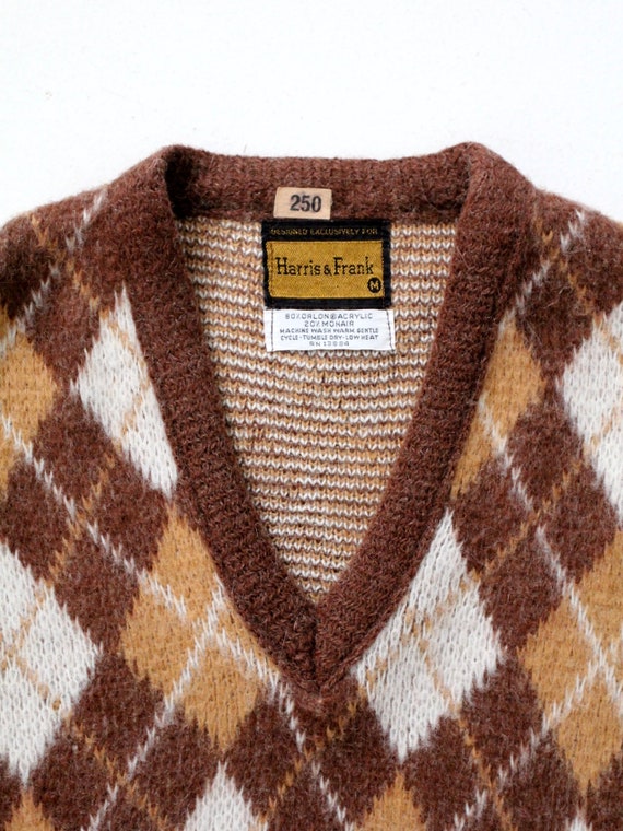 mens vintage mohair sweater