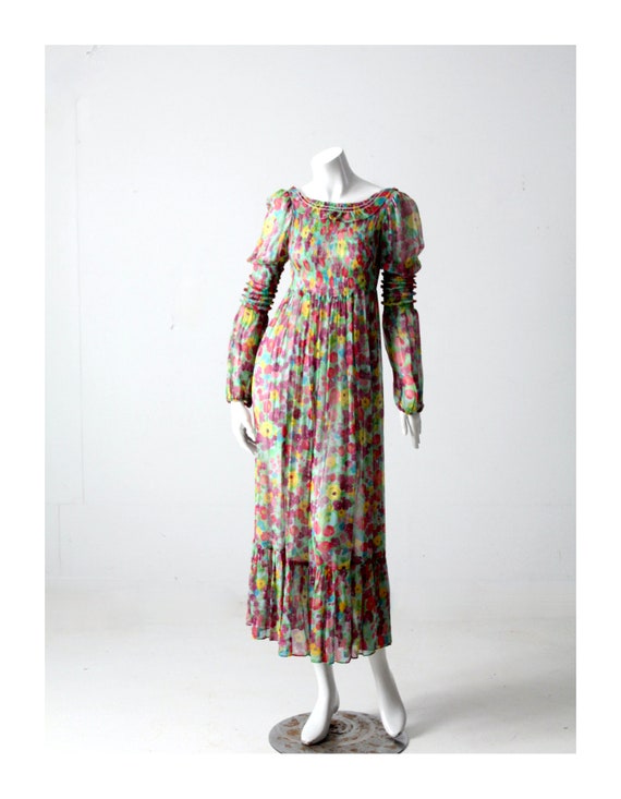 vintage 70s Young Edwardian by Arpeja dress