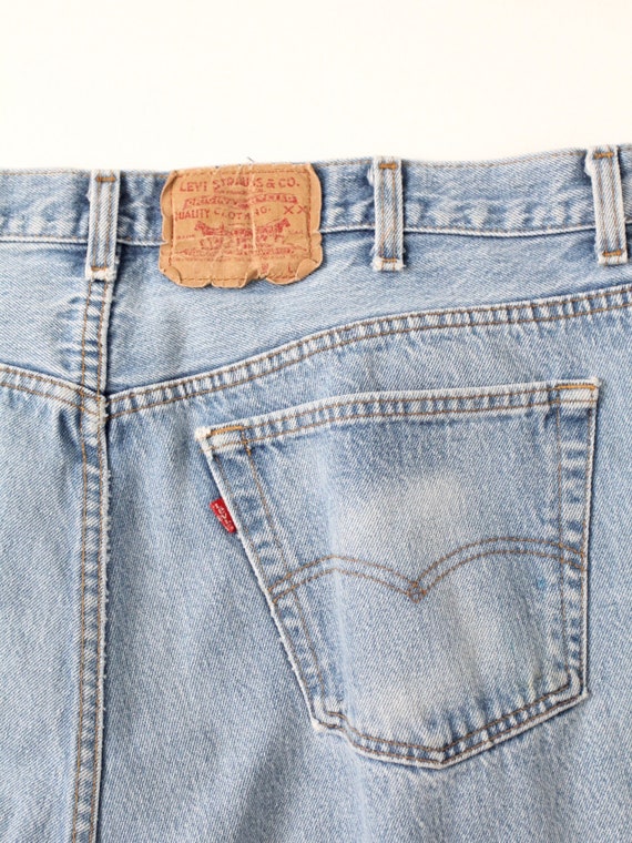 vintage 501s, Levis 501 denim blue jeans, 41 x 31 - Gem