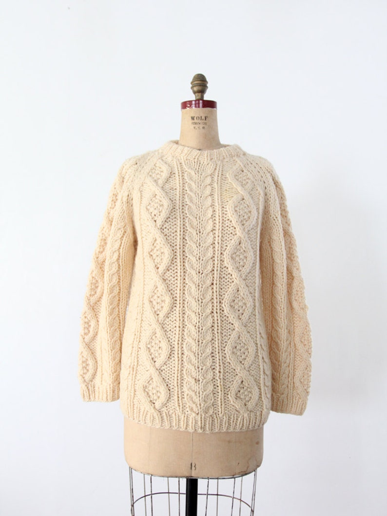 1970s Fisherman's Sweater - Etsy