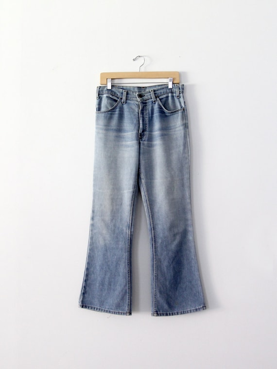 Vintage s Levi's Flare Leg Jeans  Levis Denim  X   Etsy Israel