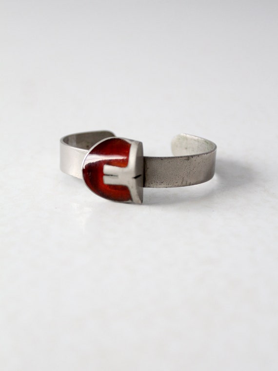 1960's cuff, modern bracelet