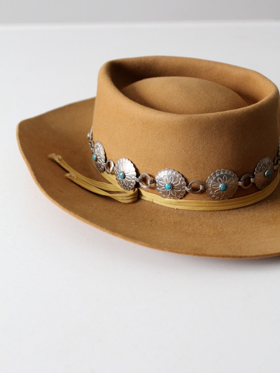 vintage Westchester concho belt western hat - image 6