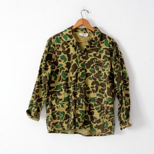 vintage 60s camo hunting jacket